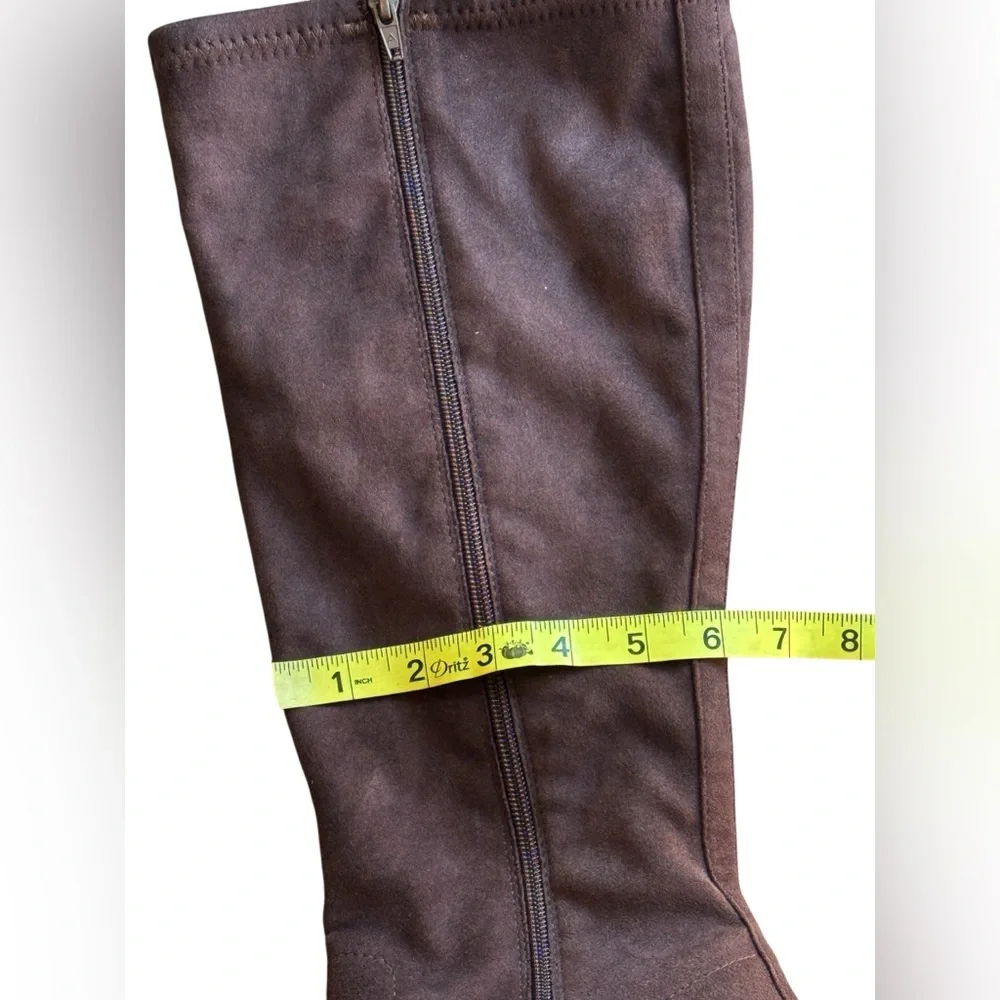 NEW Aerosoles Clover Knee-High Boots Brown 11M Foam Footbed Slip Resistant